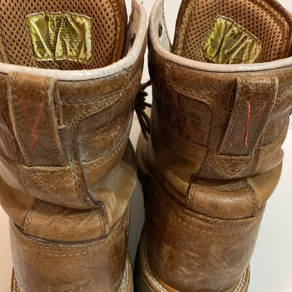 Mens Twisted X Work MXALW01 Size 10EE Waterproof Boots - Picture 14 of 15